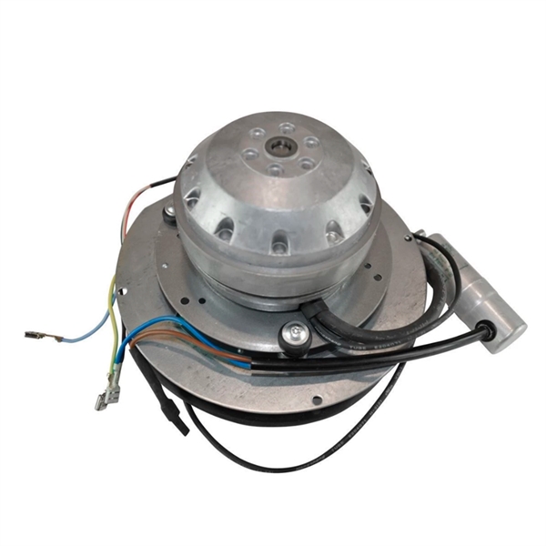 motor/soplador de gases de combustión para estufa de pellets - Diámetro 150 mm - 2400 rpm